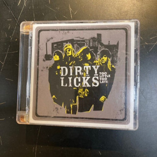 Dirty Licks - Too Little Too Late CD (VG+/M-) -hard rock-