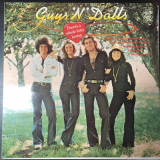 Guys 'N' Dolls - There's A Whole Lotta Loving LP (VG+-M-/VG+) -pop-