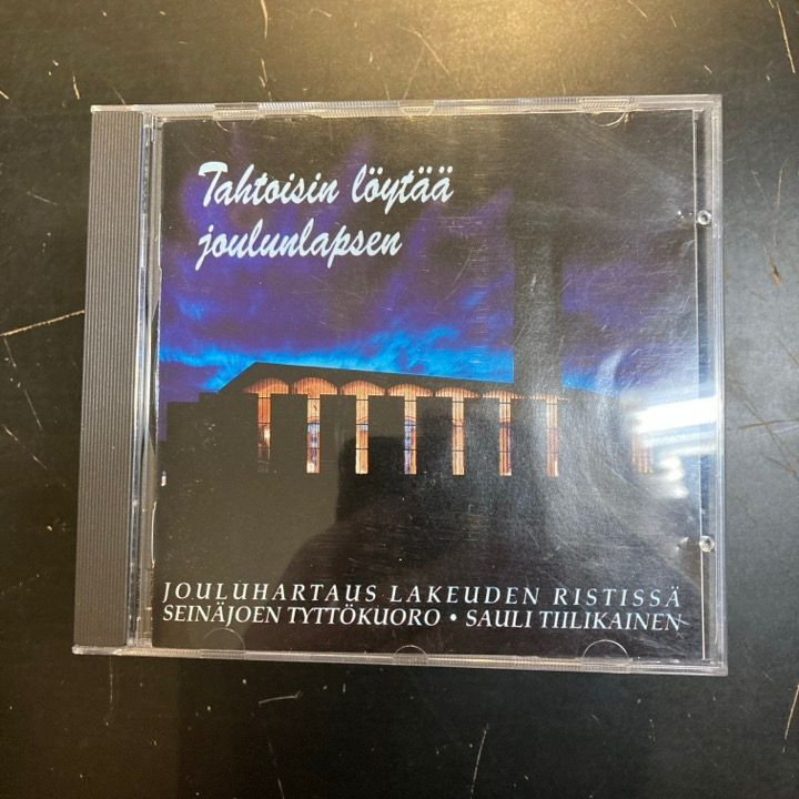 Seinäjoen Tyttökuoro - Tahtoisin löytää joulunlapsen CD (VG+/VG+) -joululevy-