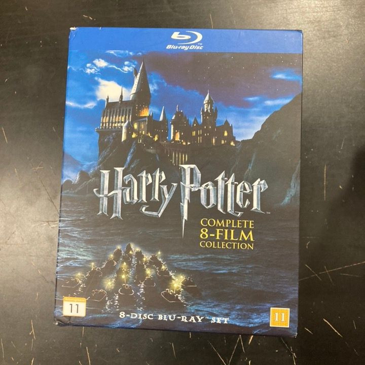 Harry Potter - koko elokuvasarja Blu-ray (VG+-M-/VG+-M-) -seikkailu-