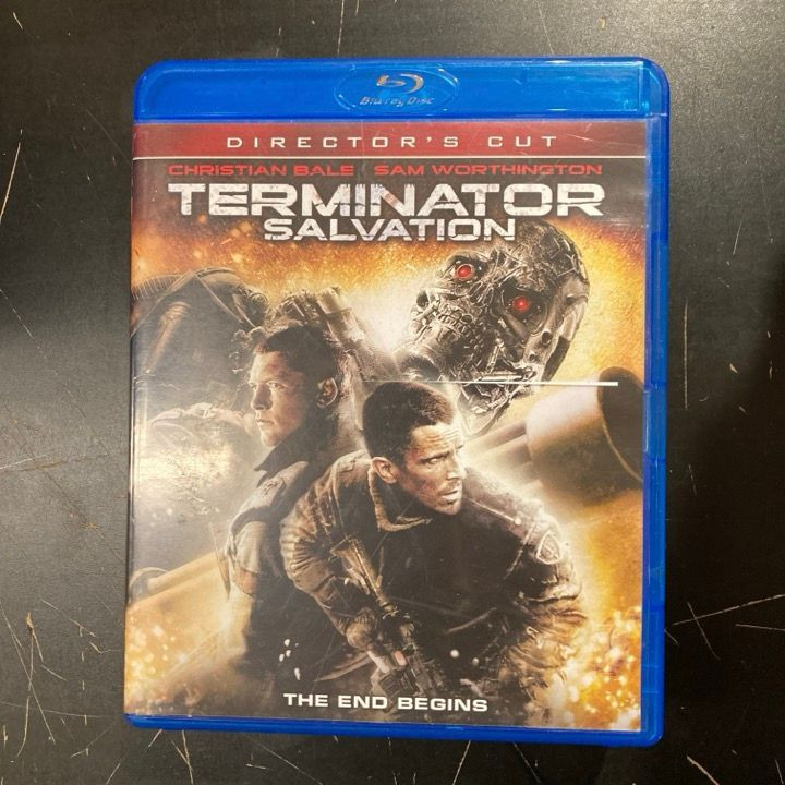 Terminator - pelastus (director's cut) Blu-ray (M-/M-) -toiminta/sci-fi-