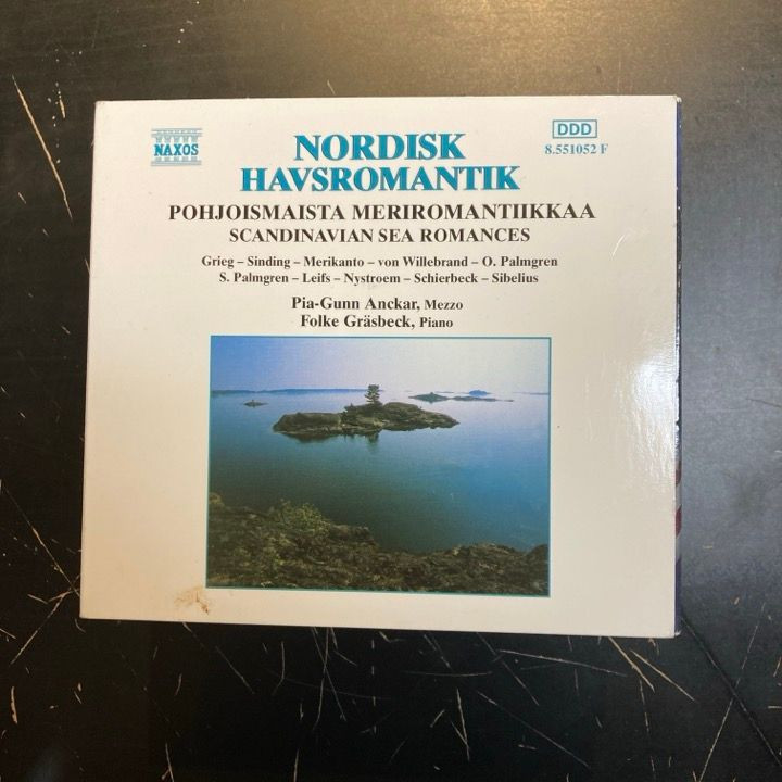 Pia-Gunn Anckar & Folke Gräsbeck - Nordisk havsromantik CD (VG/VG+) -klassinen-