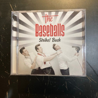 Baseballs - Strike! Back 2CD (VG+-M-/M-) -rockabilly-