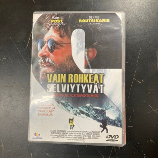 Vain rohkeat selviytyvät DVD (M-/M-) -jännitys/draama-