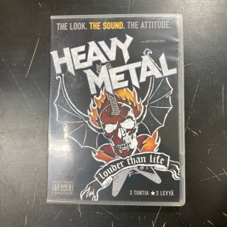 Heavy Metal - Louder Than Life 2DVD (VG+-M-/M-) -dokumentti-