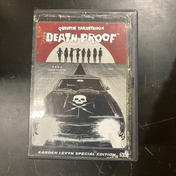 Death Proof (special edition) 2DVD (VG/VG+) -toiminta-