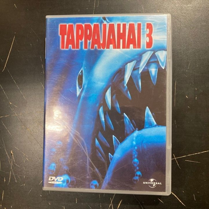 Tappajahai 3 DVD (VG/VG+) -kauhu-