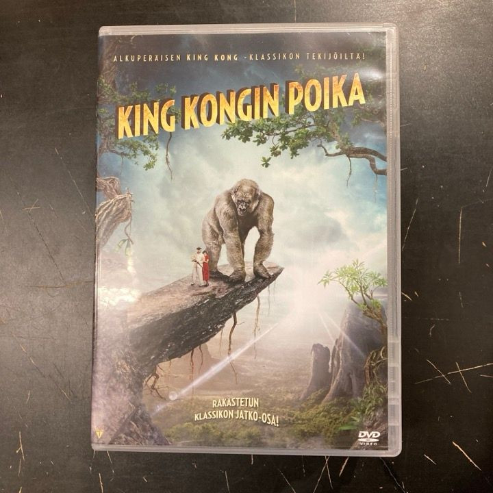 King Kongin poika DVD (VG/M-) -seikkailu-