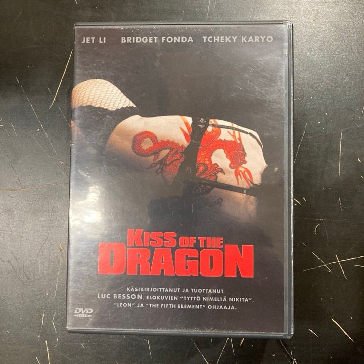 Kiss Of The Dragon DVD (VG+/VG+) -toiminta-