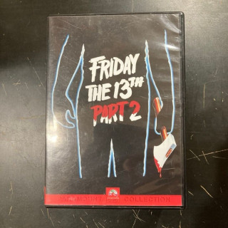 Friday The 13th Part 2 DVD (G/VG+) -kauhu-