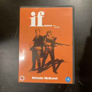 If... (1968) DVD (VG+/M-) -draama- (ei suomenkielistä tekstitystä)