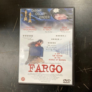 Fargo DVD (VG/VG+) -jännitys-