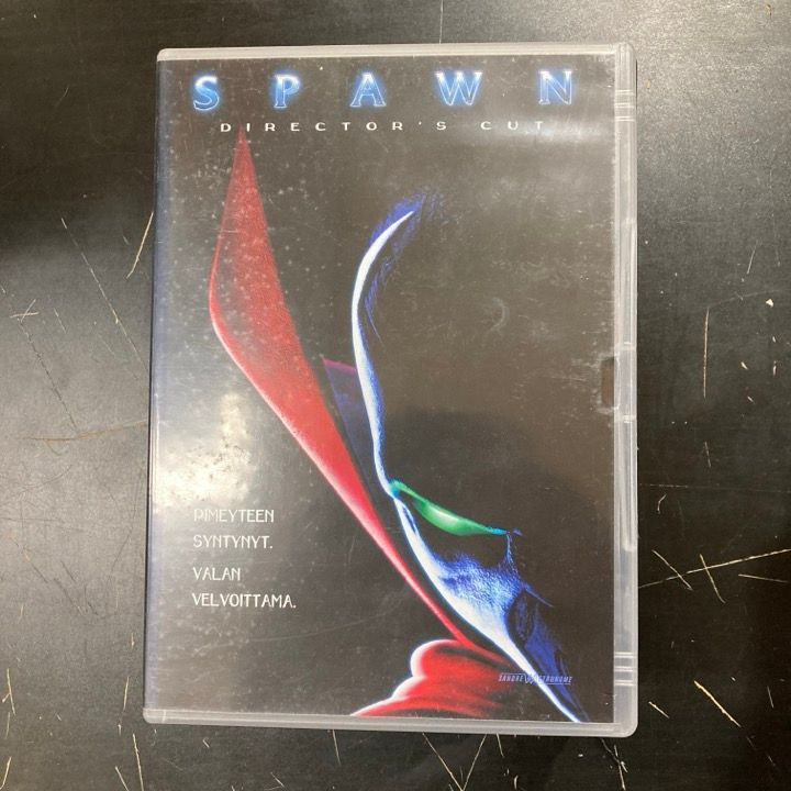 Spawn (director's cut) DVD (VG+/VG+) -toiminta/kauhu-