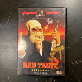 Bad Taste DVD (VG/VG+) -kauhu/komedia-