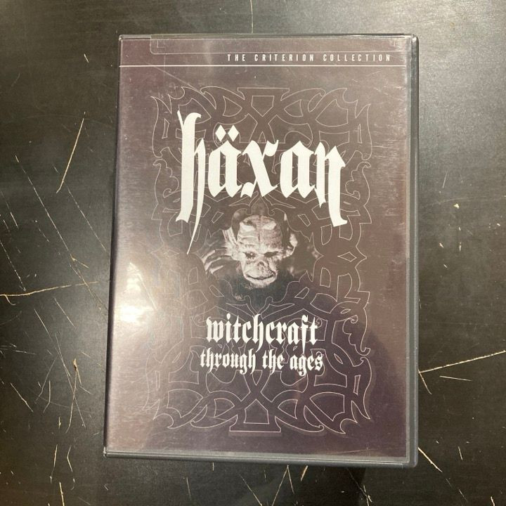 Häxan (the criterion collection) DVD (VG+/M-) -kauhu- (R1 USA/ei suomenkielistä tekstitystä/englanninkielinen tekstitys)