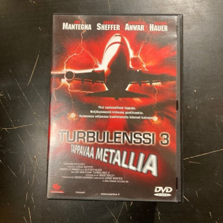 Turbulenssi 3 - tappavaa metallia DVD (VG/VG+) -toiminta/jännitys-