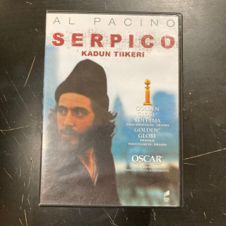 Serpico - kadun tiikeri DVD (VG/VG+) -draama-