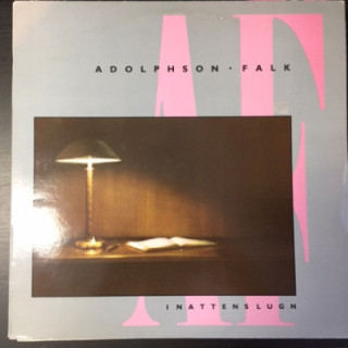 Adolphson-Falk - I nattens lugn LP (VG+-M-/VG+) -synthpop-