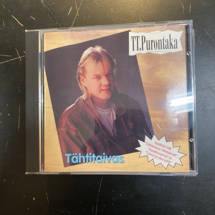 T.T. Purontaka - Tähtitaivas CD (VG+/VG+) -iskelmä-