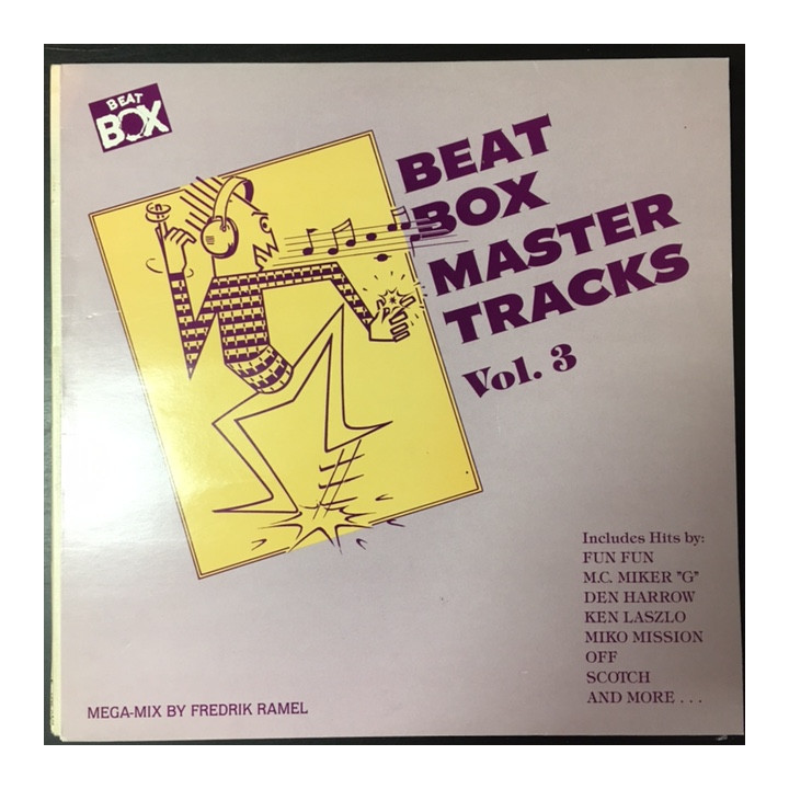 V/A - Beat Box Master Tracks Vol.3 LP (VG+/VG+)