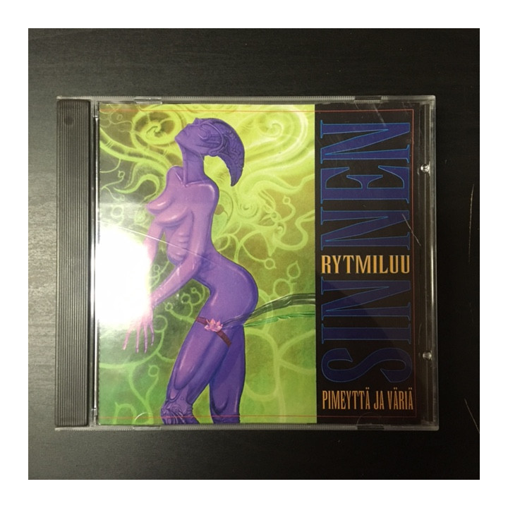 Sininen Rytmiluu - Pimeyttä ja väriä CD (M-/M-) -blues rock-