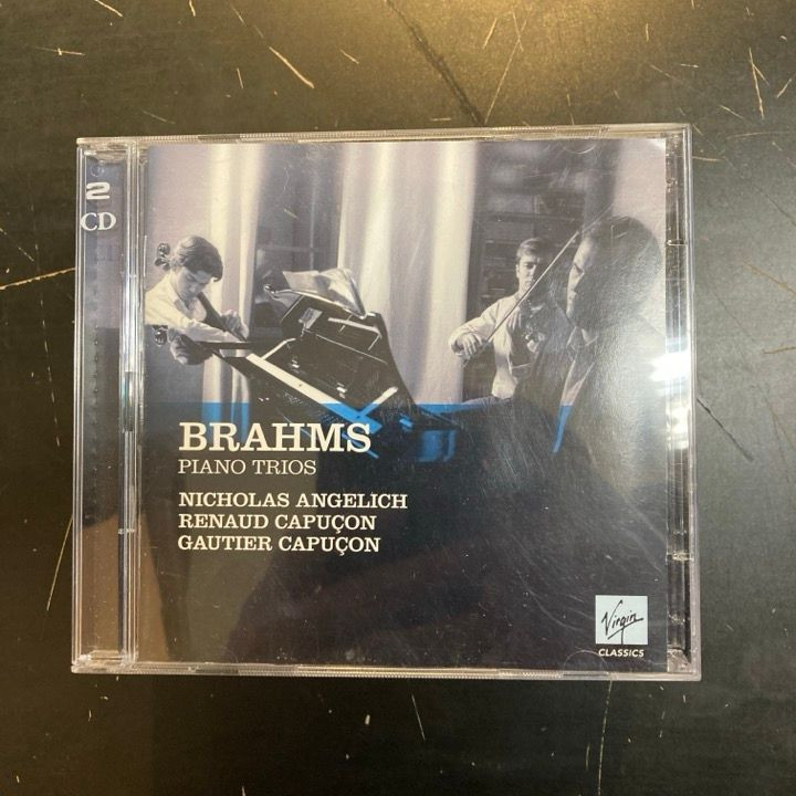 Brahms - Piano Trios 2CD (M-/M-) -klassinen-