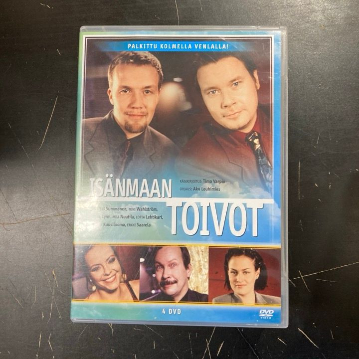 Isänmaan toivot - koko sarja 4DVD (VG-VG+/M-) -tv-sarja-