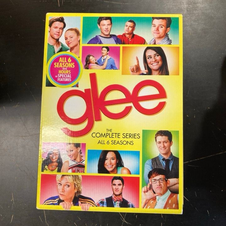 Glee - koko sarja 36DVD (VG-M-/VG+) -tv-sarja-