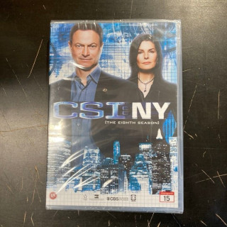 CSI: NY - Kausi 8 5DVD (avaamaton) -tv-sarja-