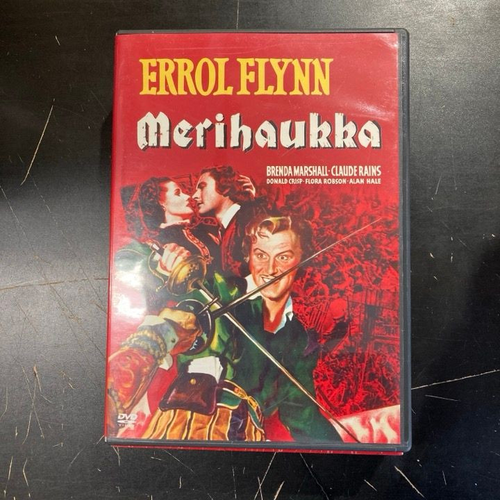 Merihaukka DVD (VG+/M-) -seikkailu-