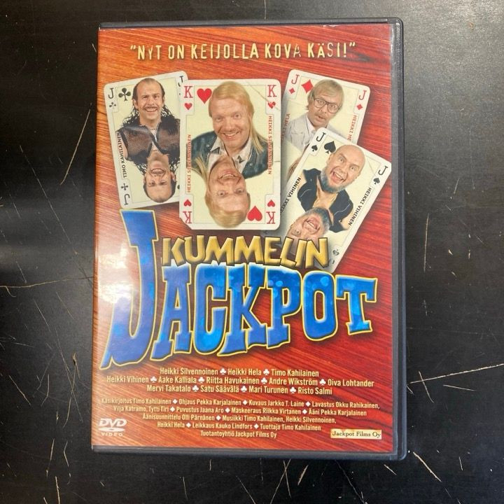 Kummelin Jackpot DVD (VG+/VG+) -komedia-