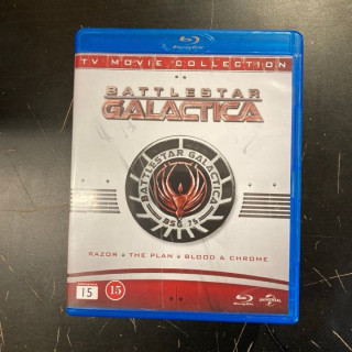 Battlestar Galactica - TV Movie Collection Blu-ray (M-/M-) -toiminta/sci-fi-