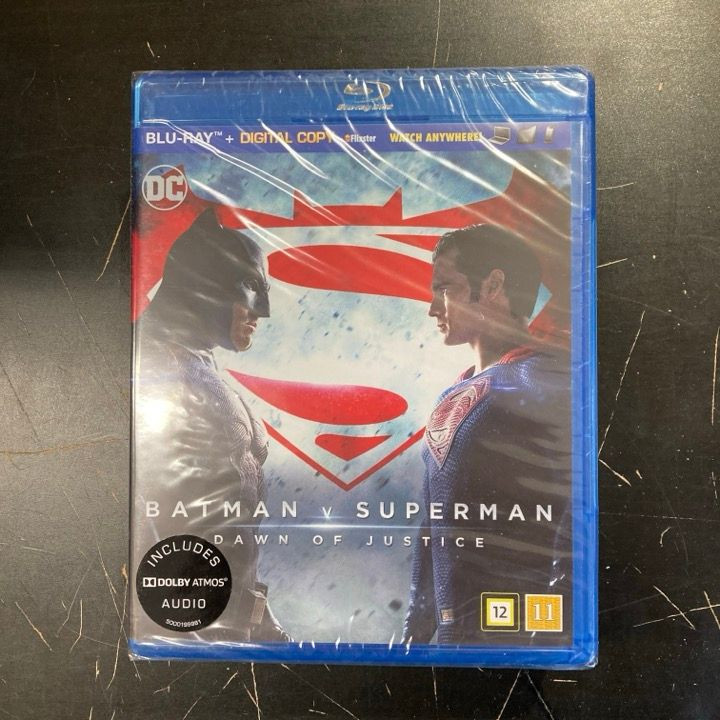 Batman V Superman - Dawn Of Justice Blu-ray (avaamaton) -toiminta/sci-fi-