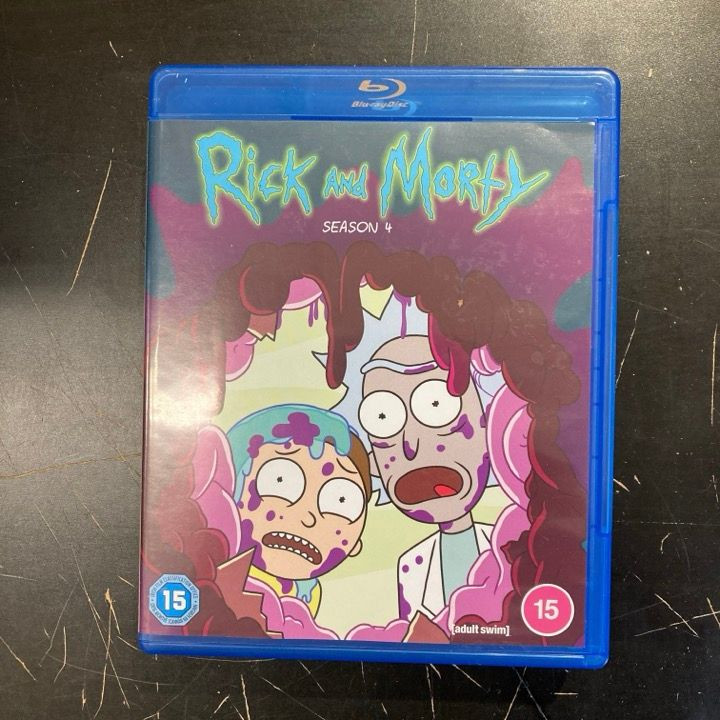 Rick And Morty - Kausi 4 Blu-ray (M-/M-) -tv-sarja- (ei suomenkielistä tekstitystä)