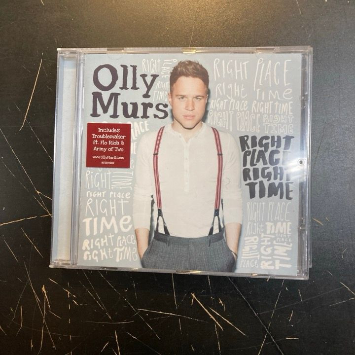 Olly Murs - Right Place Right Time CD (VG+/VG+) -pop-