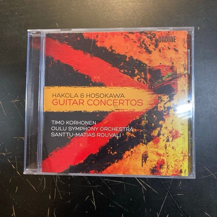 Timo Korhonen - Hakola / Hosokawa: Guitar Concertos CD (VG+/M-) -klassinen-