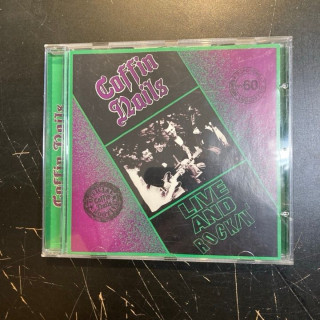 Coffin Nails - Live And Rockin' CD (M-/M-) -psychobilly-