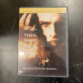 Veren vangit (erikoisjulkaisu) DVD (VG+/VG+) -kauhu/draama-