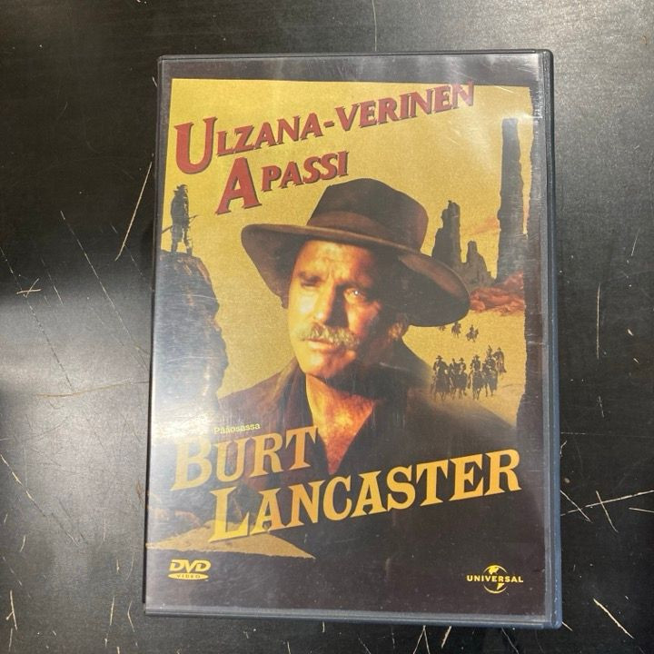 Ulzana - verinen apassi DVD (VG+/VG+) -western-