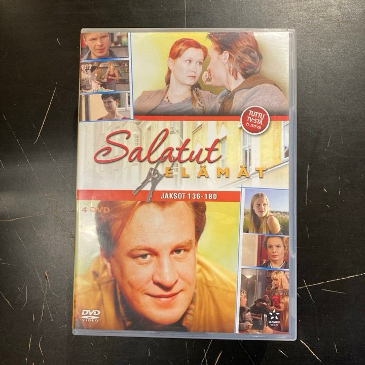 Salatut elämät 136-180 4DVD (VG/VG+) -tv-sarja-