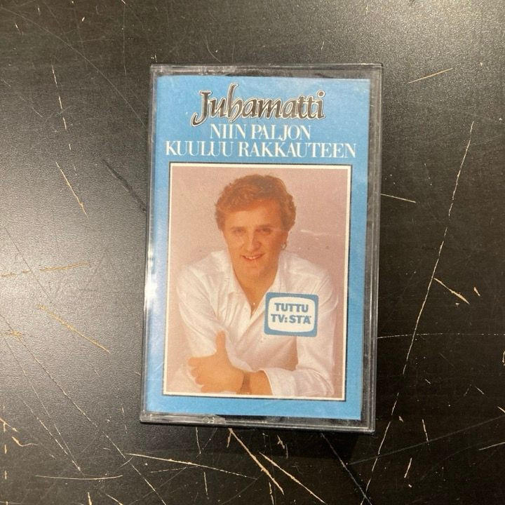 Juhamatti - Niin paljon kuuluu rakkauteen C-kasetti (VG+/M-) -iskelmä-