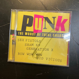 V/A - Punk (The Worst Of Total Anarchy) CD (VG/VG+)