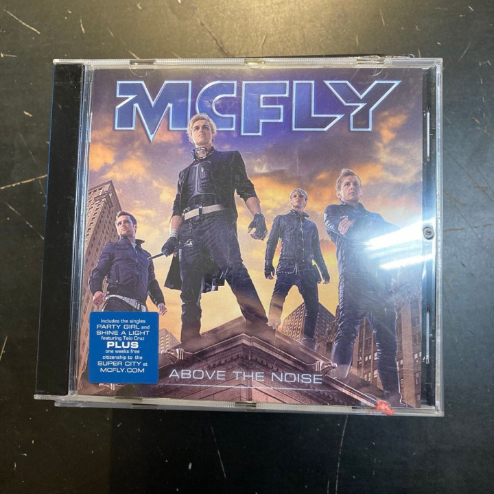 McFly - Above The Noise CD (VG+/M-) -pop rock-