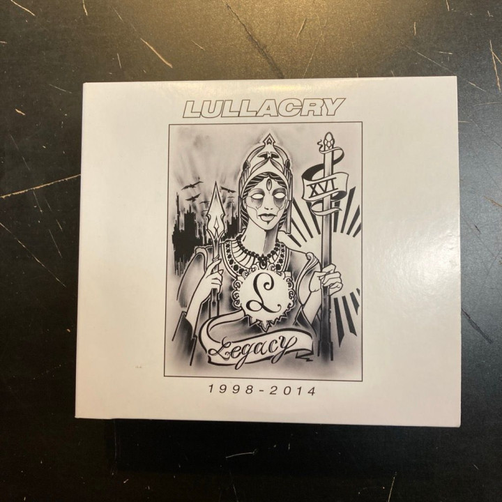 Lullacry - Legacy 1998-2014 2CD (VG+-M-/M-) -gothic metal-