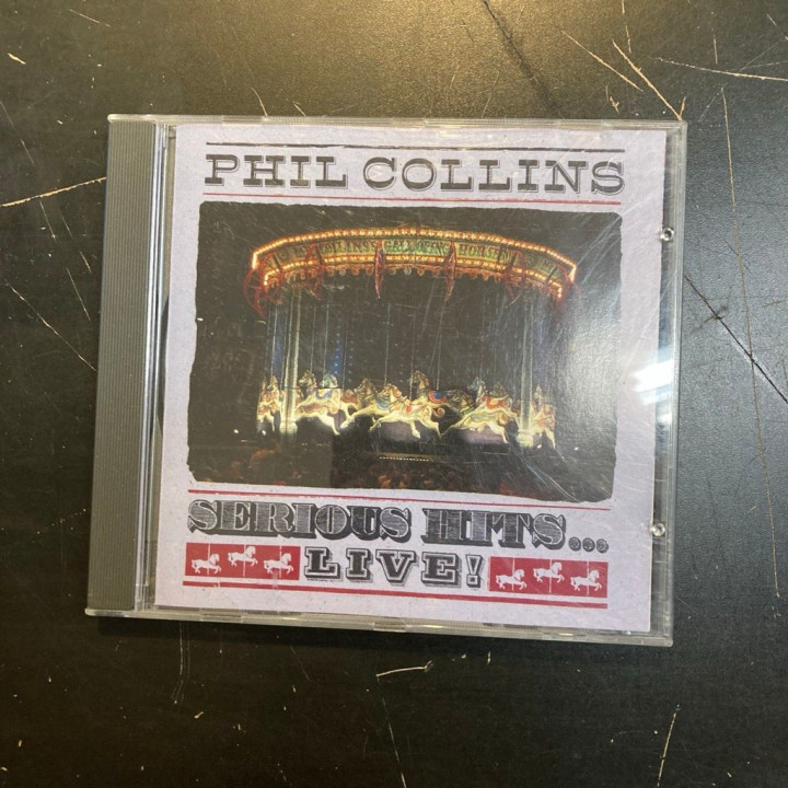 Phil Collins - Serious Hits... Live! CD (VG+/VG+) -pop rock-