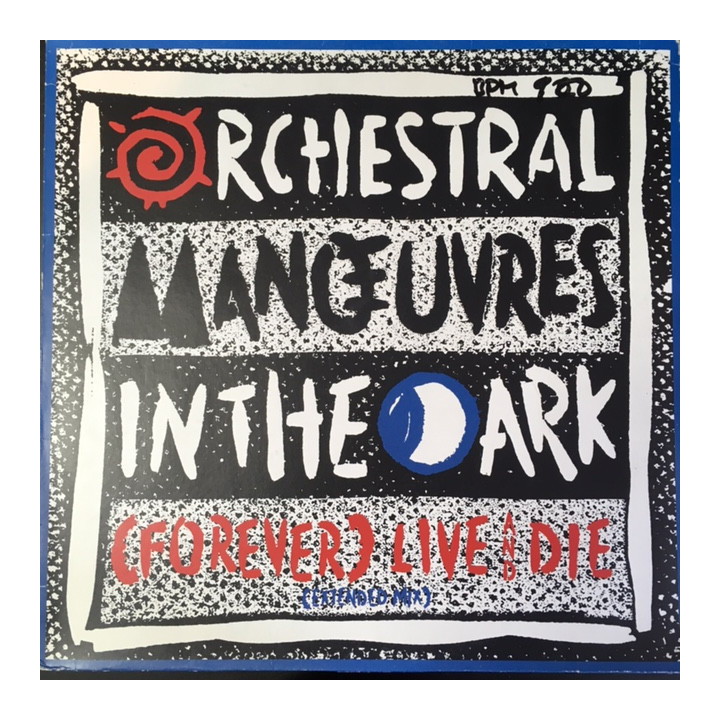 Orchestral Manoeuvres In The Dark - (Forever) Live And Die 12'' SINGLE (VG+/VG+) -synthpop-