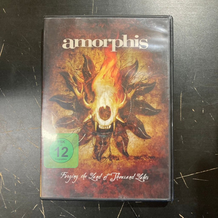 Amorphis - Forging The Land Of Thousand Lakes 2DVD (VG-VG+/VG+) -heavy metal-