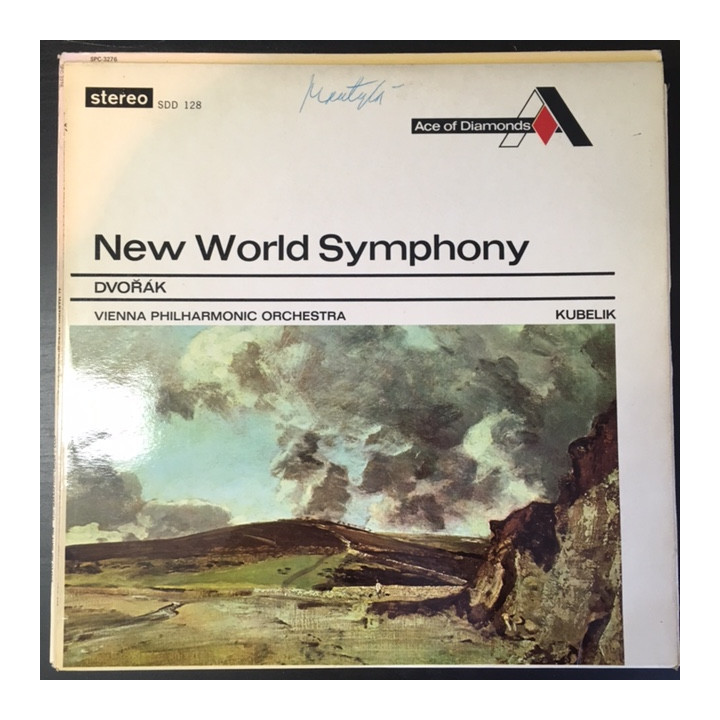 Dvorak - New World Symphony LP (VG-VG+/VG+) -klassinen-