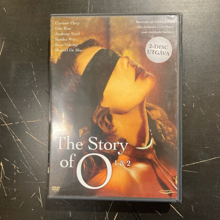 Story Of O 1-2 2DVD (VG+/M-) -draama-