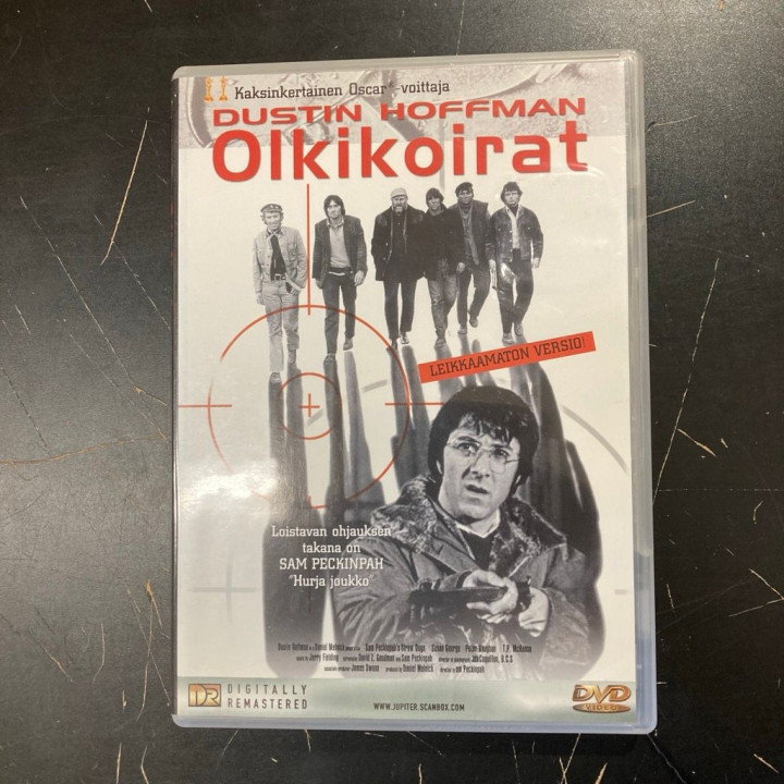 Olkikoirat (1971) DVD (VG+/M-) -jännitys-